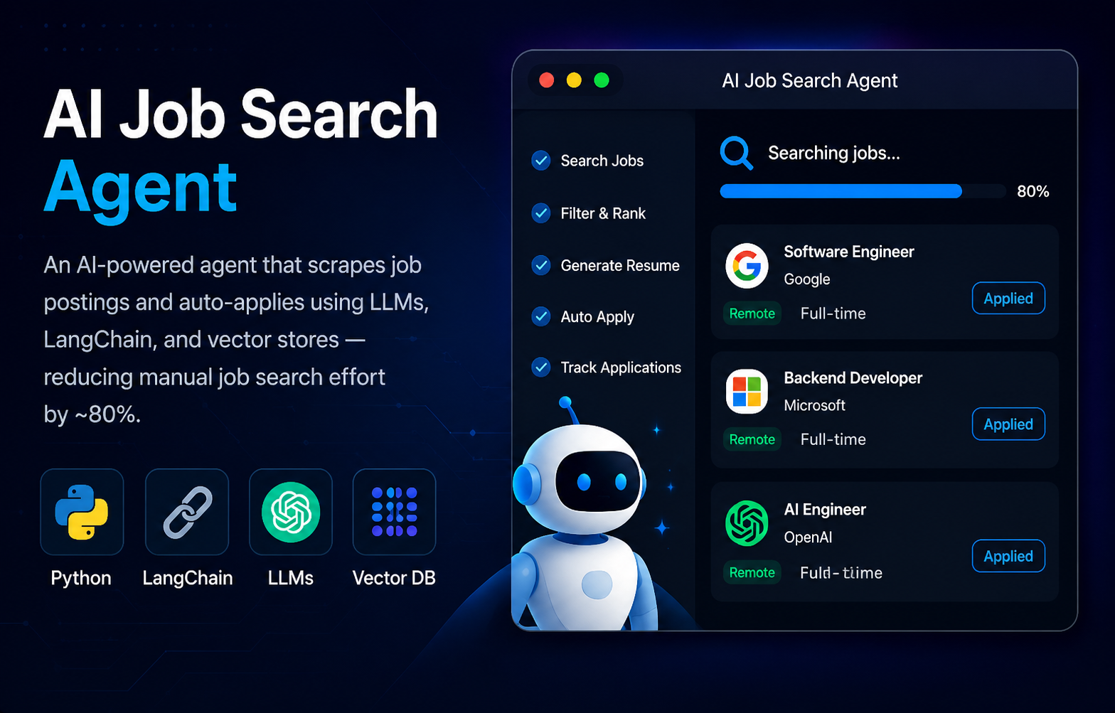 Automated AI Job Search Agent